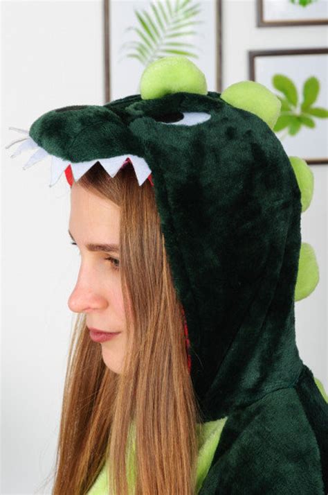 Dinosaur Pajamas Dinosaur Onesie Onesie Adult Kigurumi - Etsy