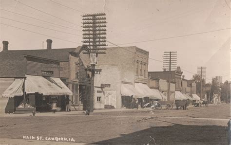 Penny's Genes: Those Places Thursday - Postcards: Sanborn, Iowa