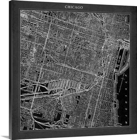 Chicago Map | Great Big Canvas