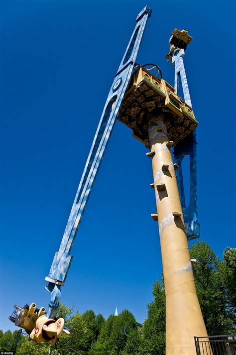 Vertigo at Tivoli in Copenhagen named Europe's best amusement park ride | Daily Mail Online