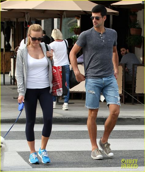 Novak Djokovic Goes for Romantic Dog Walk with Wife Jelena: Photo ...