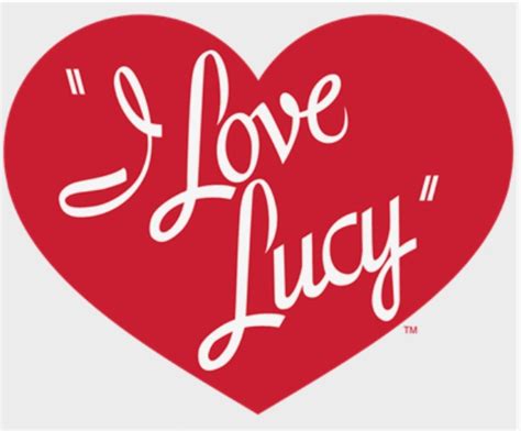 I Love Lucy Heart Logo on Black Long Pajamas | Lucystore.com