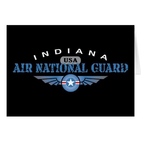 Indiana Air National Guard Card | Zazzle