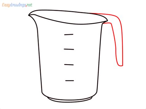 How To Draw A Measuring cup Step by Step - [6 Easy Phase]