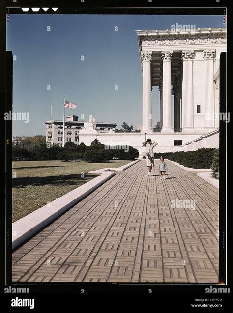 U.S. Supreme Court Building, Washington, D.C. (LOC Stock Photo - Alamy