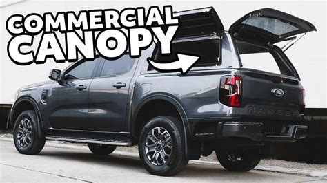 Alpha CMX Commercial Canopy For The New 2023 Next Gen Ford Ranger Commercial Canopy, Pick Up 4x4 ...