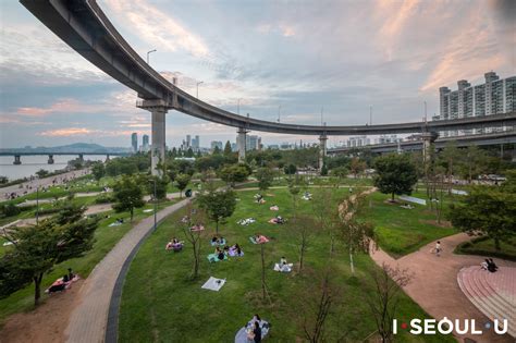 Ttukseom Hangang Park & Banpo Moonlight Rainbow Fountain - Seoul ...