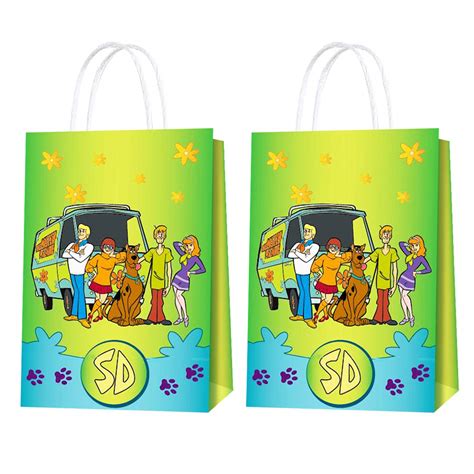 Buy Scooby Doo Party Supplies - 16pcs Scooby Doo Party Bags Goody Favor Bags Scooby Doo Birthday ...