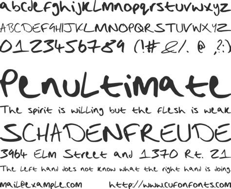 Bad_Handwriting Font : Download Free for Desktop & Webfont