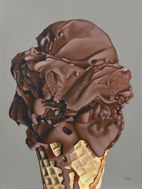 Chocolate Melting, acrylic on panel, 16" x 12". | Food art painting, Food artwork, Watercolor ...