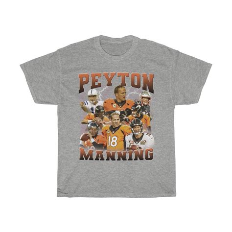 PEYTON MANNING Peyton Manning Tshirt Shirt Tee | Etsy