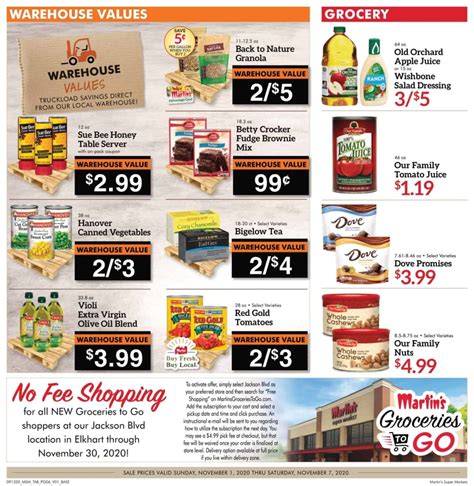 Martin’s Current weekly ad 11/01 - 11/07/2020 [6] - frequent-ads.com