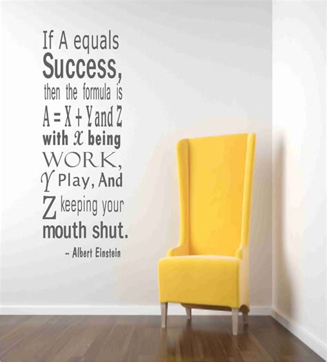 Albert Einstein Quotes Wall Decals | gute zitate über das leben