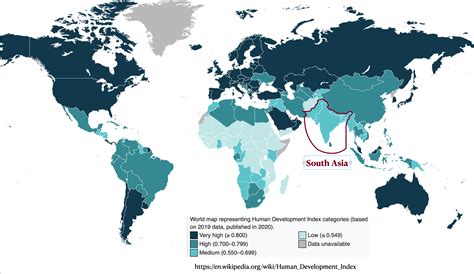 Mapping the Human Development Index (HDI) in Greater South Asia ...