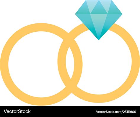 Wedding Ring Cartoon Images - Wedding Rings Icon Cartoon Stock Vector ...