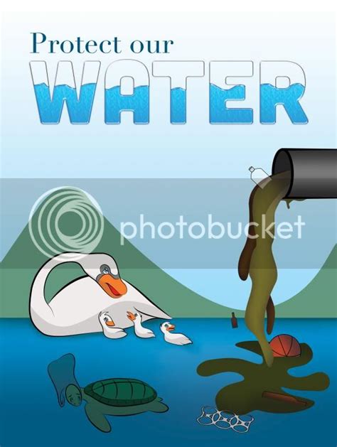 "Protect Our Water" Illustrated Poster - JC Design Studio