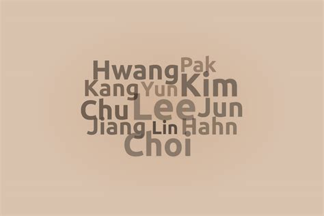 A Complete List of Korean Last Names + Meanings - FamilyEducation