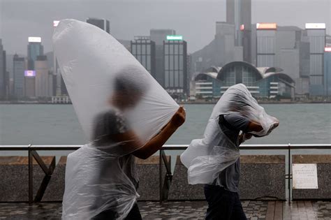 Flights scrapped, businesses shut as super typhoon Saola nears Hong ...