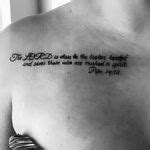 Tattoo uploaded by Emilio Martinez • Bible verse and suicide awareness tattoo • 417390 • Tattoodo