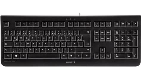 Cherry USB-Tastatur KC 1000 Schwarz Deutsch, QWERTZ, Windows® | getgoods - smart shopping