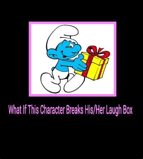 What If Jokey Smurf Breaks His Laugh Box? by joseluislobatohumane on ...