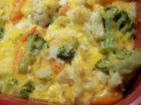 Cheesy Vegetable Casserole Recipe - Cheese.Genius Kitchen