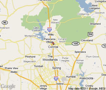 Conroe Vacation Rentals, Hotels, Weather, Map and Attractions