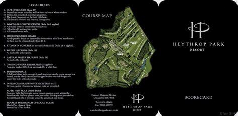 Heythrop Park Resort - Course Profile | Course Database