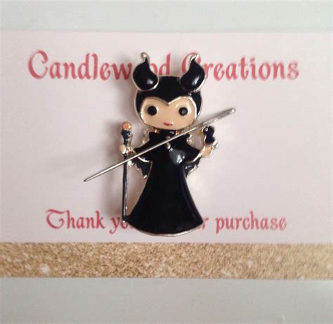 X 1 Maleficent needle minder disney needle minders disney | Etsy ...