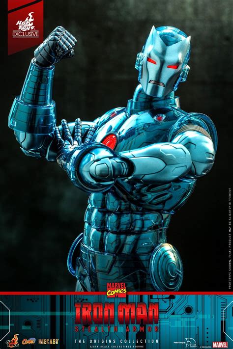 Iron Man (Stealth Armor) - Hot Toys CMS012D46 Marvel Comics 1/6th scale Collectible Figure