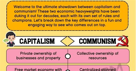 Capitalism vs. Communism: What Are the Differences? • 7ESL