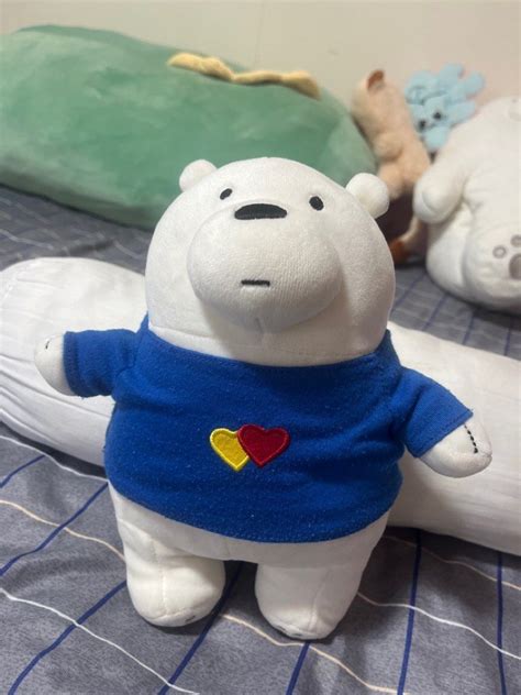 Ice Bear plush, Hobbies & Toys, Toys & Games on Carousell