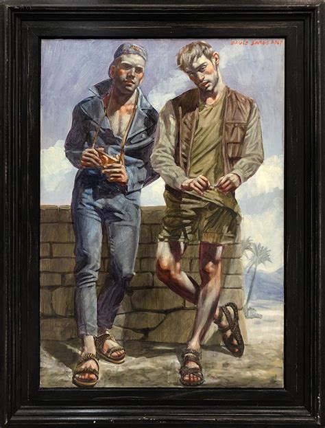 Mark Beard - [Bruce Sargeant (1898-1938)] Two Young Men in Sandals at 1stDibs