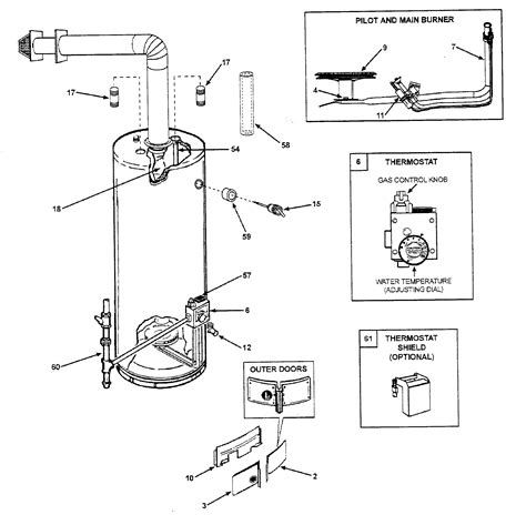 Reliance Water Heater Parts - RELIANCE WATER HEATER Parts | Model ...