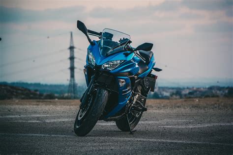 Blue sports bike, Motorcycle, Bike, Stylish HD wallpaper | Wallpaper Flare