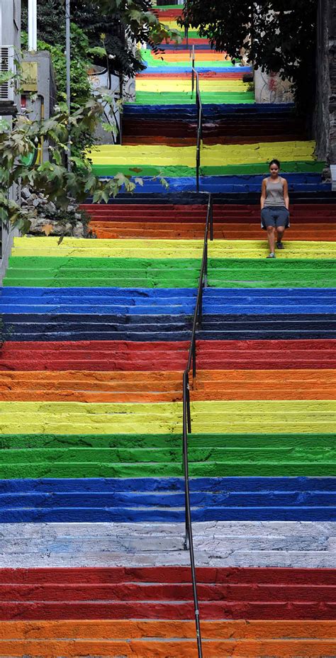 Awesome Stairs Street Art Colorful Around The World – AesthesiaMag