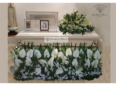 Funeral flower delivery Philippines- Funeral Garden Arrangement 03