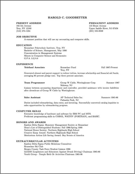 Latex Resume Template Github Latex Resume.tex - Resume Example Gallery