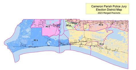 Parish Maps - Cameron Parish Police Jury