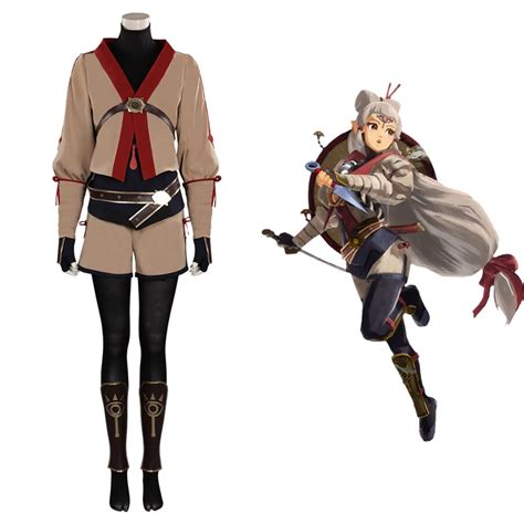 Hyrule Warriors: Age of Calamity Impa Halloween Carnival Suit Cosplay ...