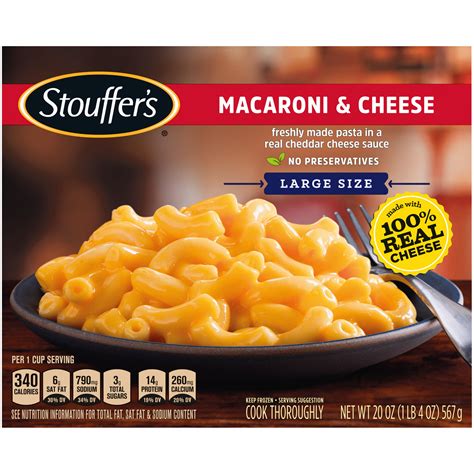 STOUFFER'S Large Size Macaroni & Cheese - Walmart.com - Walmart.com