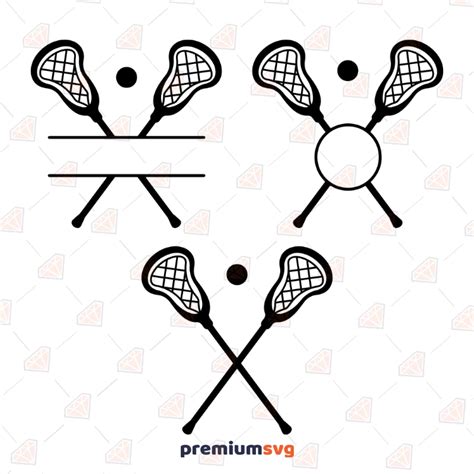 Lacrosse Goalie Stick Svg - bmp-brah