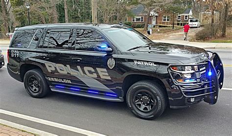 City Of Zebulon Police Department. New Chevrolet Tahoe PPV Slicktop ...