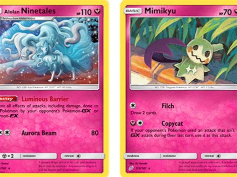 Pokemon Fairy Type Cards