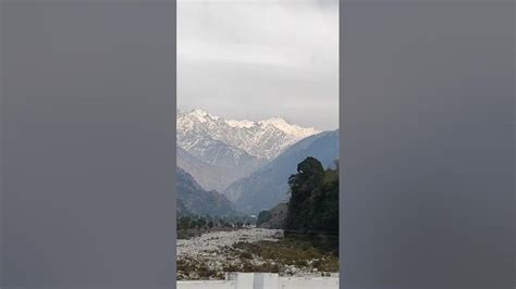 #palampur #himachal Palampur dhouladhar after. fresh snowfall - YouTube