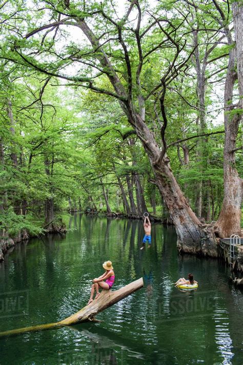 Blue Hole Regional Park, Wimberley, Texas, United States