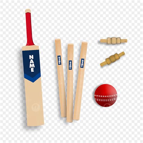 Cricket Bails PNG Picture, Cricket Bat Stump Bails Ball Psd, Cricket Bat Clipart, Bat PNG Image ...