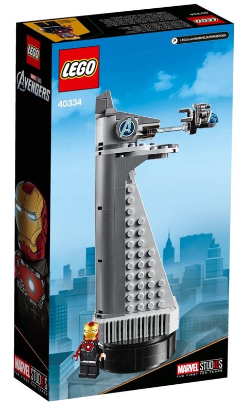 Brickfinder - LEGO Avengers Tower (40334) Official Images!