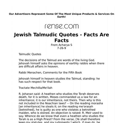 Jewish Talmudic Quotes - Facts AreFacts.pdf | DocDroid