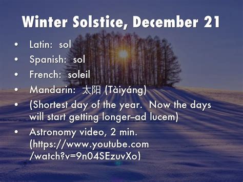 Winter Solstice, December 21 (sun returns) by rsmeltzer